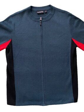 Obermeyer Après-Ski Colorblock Sweater Mens M Wool Blend